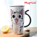 Cat Mug <br> Cartoon Ceramics Mug - The Cat Paradise