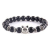 Cat Bead Bracelet - Black | The Cat Paradise