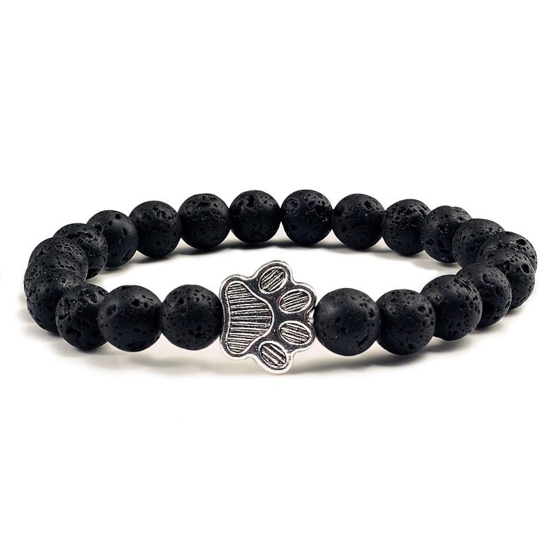 Cat Bracelet - Black lava | The Cat Paradise