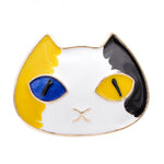 Cat Brooch <br> Green Eye Cat