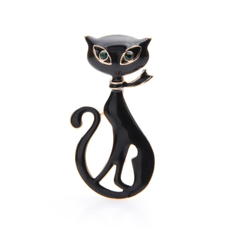 Cat Brooch - Scarf Cat - The Cat Paradise