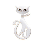 Cat Brooch - Scarf Cat - The Cat Paradise