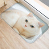 Cat  Mat <br> White Cat - The Cat Paradise