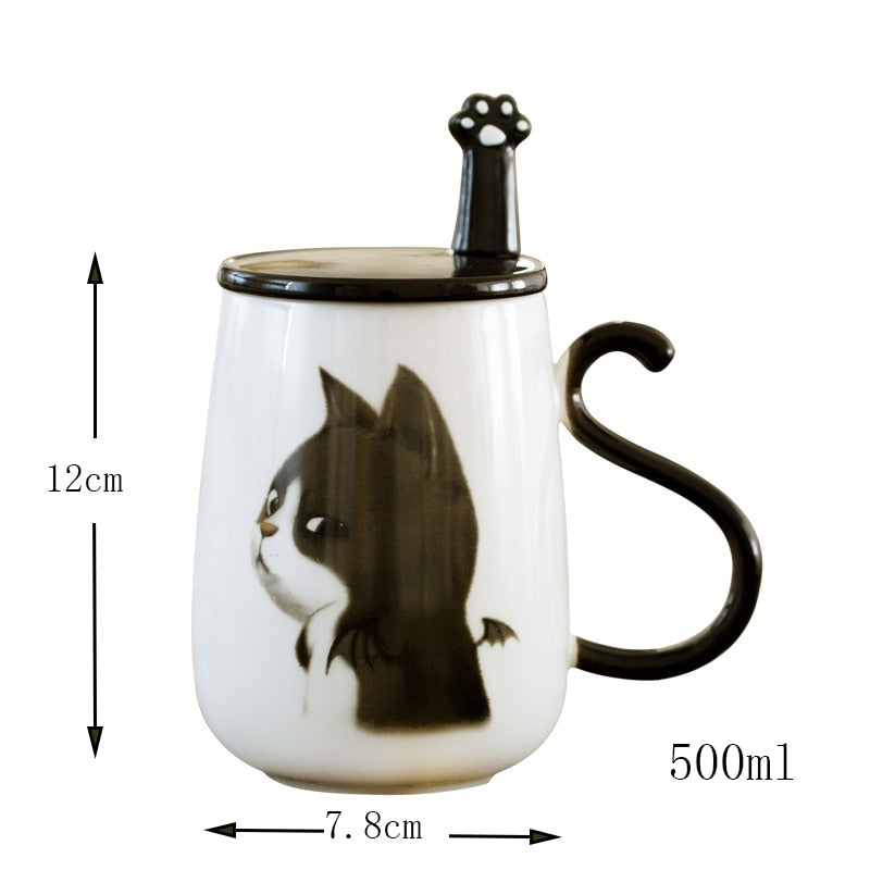 Cat Mug <br> White Cat - The Cat Paradise