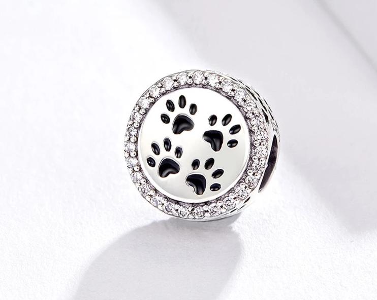 Silver Cat Charm <br> Cat prints - The Cat Paradise