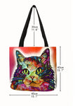 Cat Tote Bag <br> Grey Cat - The Cat Paradise