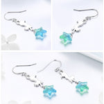 Silver Cat Earring <br/> Love Star Cat - The Cat Paradise