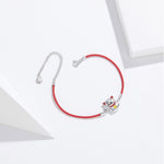 Silver Cat Bracelet <br/>  Lucky Cat - The Cat Paradise