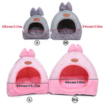 Cat Bed Cave <br/> Small Cat House Grey - The Cat Paradise