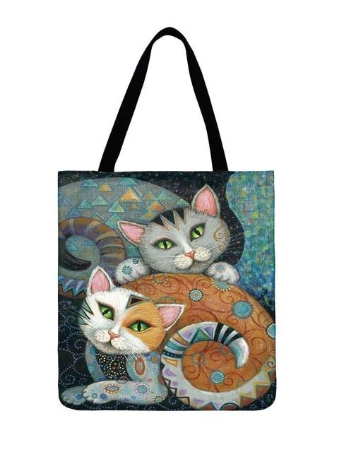 Cat Tote Bag <br/> 2 Cats - The Cat Paradise