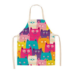 Cat Apron <br> Multicoloured cats - The Cat Paradise