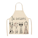 Cat Apron <br> Be Awesome - The Cat Paradise