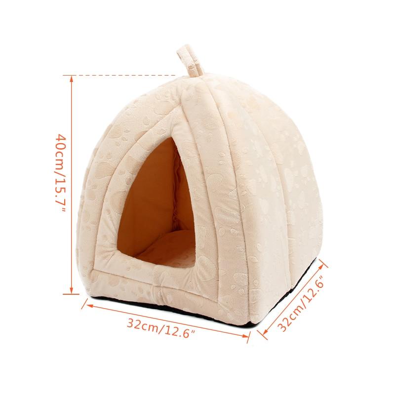 Cat Bed Cave <br/> Brown  Cat Paw - The Cat Paradise