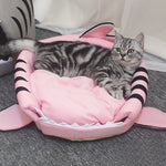 baby shark cat bed