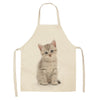 Cat Apron <br> Grey kitten observing - The Cat Paradise