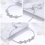 Silver Cat Bracelet <br/> Cat Footprint - The Cat Paradise