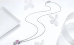 Silver Cat Necklace <br> Lovely Cat - The Cat Paradise