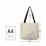 Cat Tote Bag <br> Grey cat with a bow - The Cat Paradise