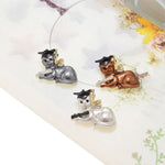 Cat Brooch <br> Student Cat Graduate