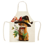 Cat Apron <br> Cat with wizard hat - The Cat Paradise