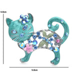 Cat Brooch <br> Flower Cat - The Cat Paradise