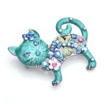 Cat Brooch <br> Flower Cat - The Cat Paradise