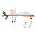 Cat Brooch <br> Cat on a branch - The Cat Paradise