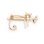 Cat Brooch <br> Cat on a branch - The Cat Paradise