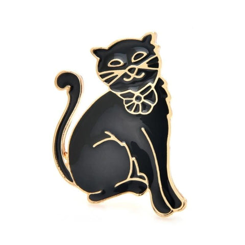 Cat Brooch <br> Cat Silhouette - The Cat Paradise