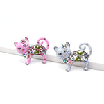 Cat Brooch <br> Cute Flowers Cat