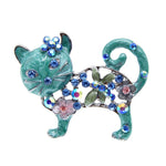 Cat Brooch <br> Cute Flowers Cat