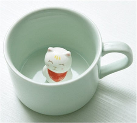 Cat Mug <br> Creative Cartoon Cat - The Cat Paradise