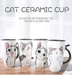 Cat Mug <br> Cartoon Ceramics Mug - The Cat Paradise