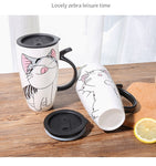 Cat Mug <br> Cartoon Ceramics Mug - The Cat Paradise