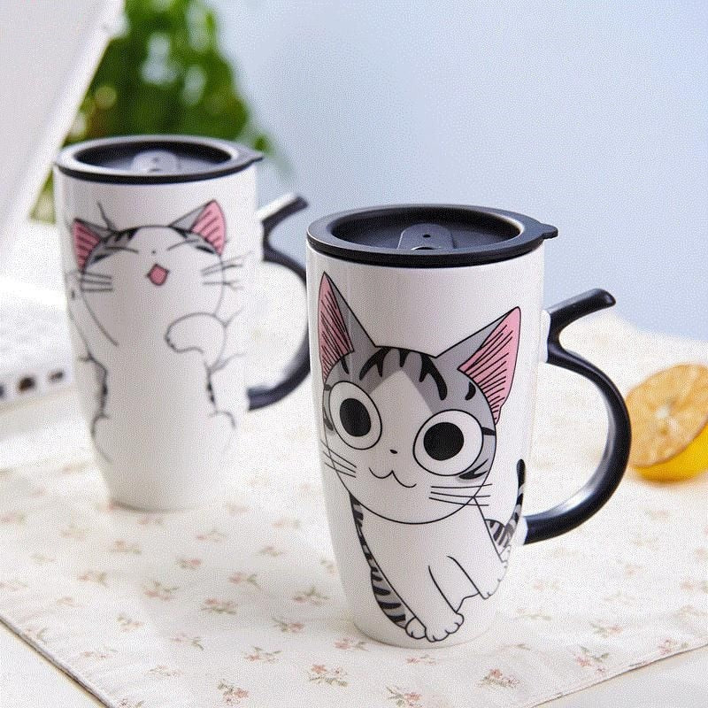 Cat Mug <br> Cartoon Ceramics Mug - The Cat Paradise