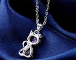 Cat Necklace <br> Crystal Cat - The Cat Paradise