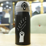 Cat Thermos <br> Cartoon Cat - The Cat Paradise