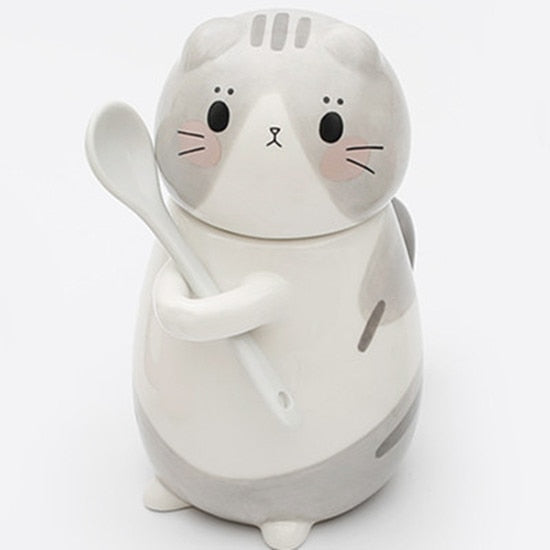 Cat Mug <br> Cute Cat Ceramics - The Cat Paradise