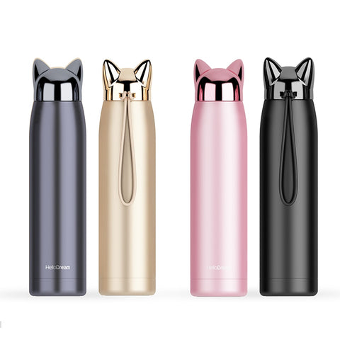 Cat Thermos <br> Cute Cat Ear - The Cat Paradise