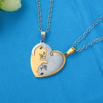 Yin Yang Cat Necklace <br> Cat Couple - The Cat Paradise