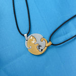 Yin Yang Cat Necklace <br> Cat Couple - The Cat Paradise