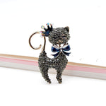 Cat Brooch <br> Rhinestone Queen Cat