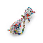 Cat Brooch <br> Multicolor Rhinestone Cat