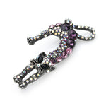 Cat Brooch <br> Rhinestone Lovely Cat