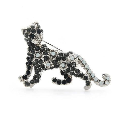 Cat Brooch - Full Rhinestone Cat