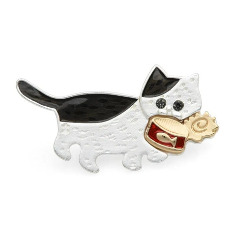 Cat Brooch - Cat thief