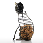 Cat Wine Cork Container <br> Metal Cat - The Cat Paradise