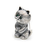 Cat Brooch - Grey Cat - 1