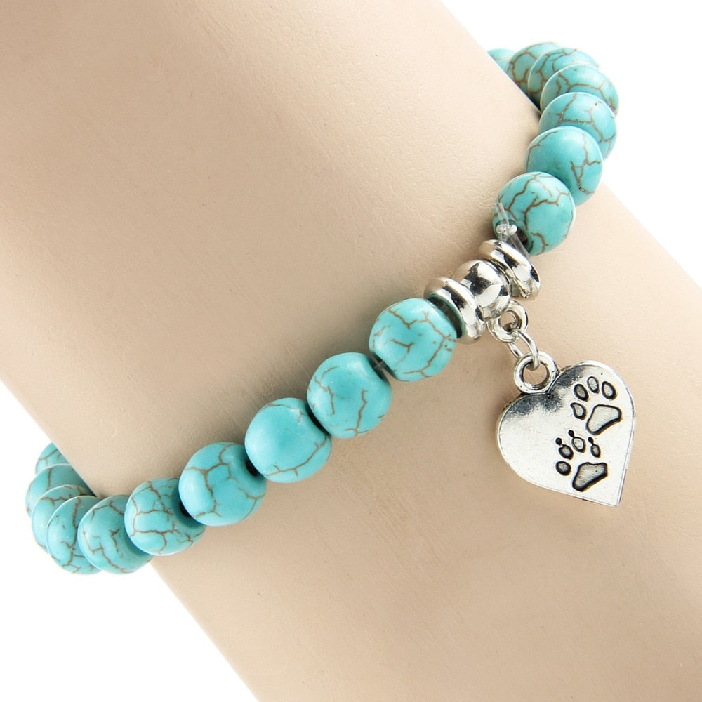 Cat Bracelet <br> Turquoise - The Cat Paradise