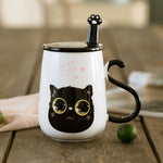 Cat Mug <br> Black cat face - The Cat Paradise